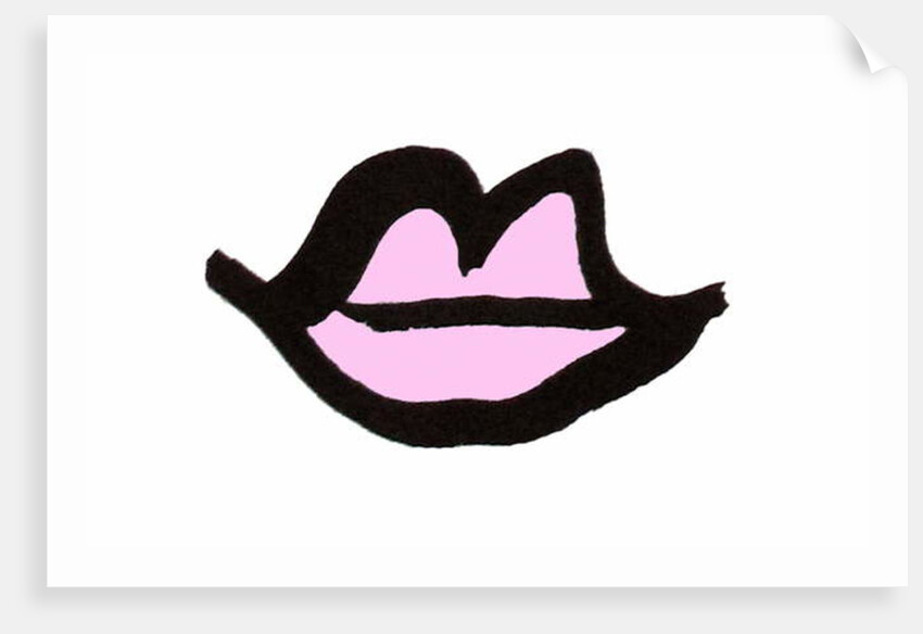 Pink Lips by Daisy de Villeneuve