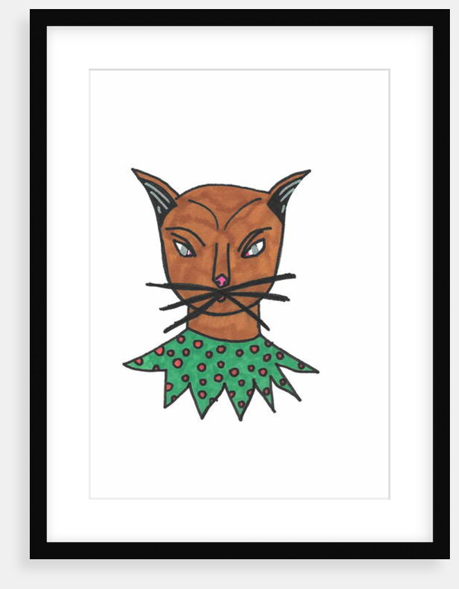 Cat Face by Daisy de Villeneuve