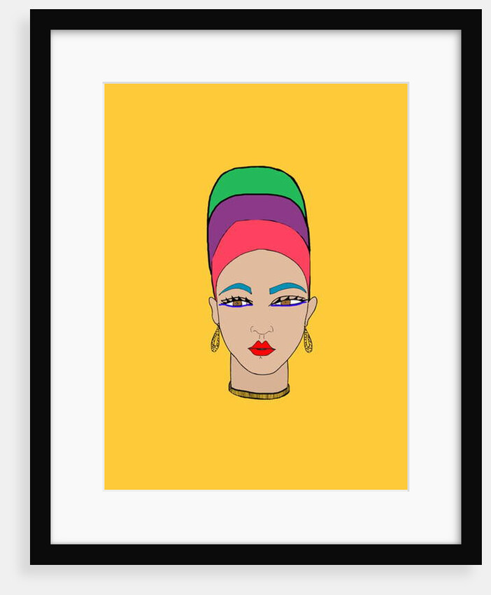 Girl with Headscarf by Daisy de Villeneuve