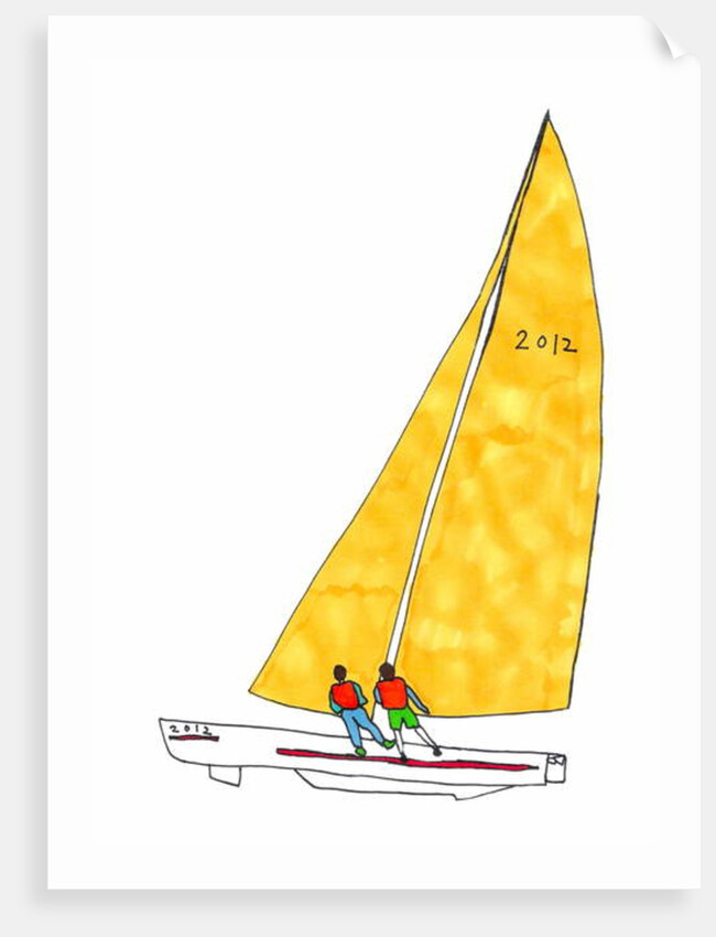 Sailing Colour by Daisy de Villeneuve