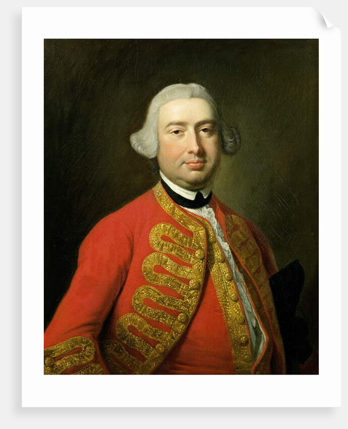 Portrait of John Beard, actor and vocalist by Thomas Hudson