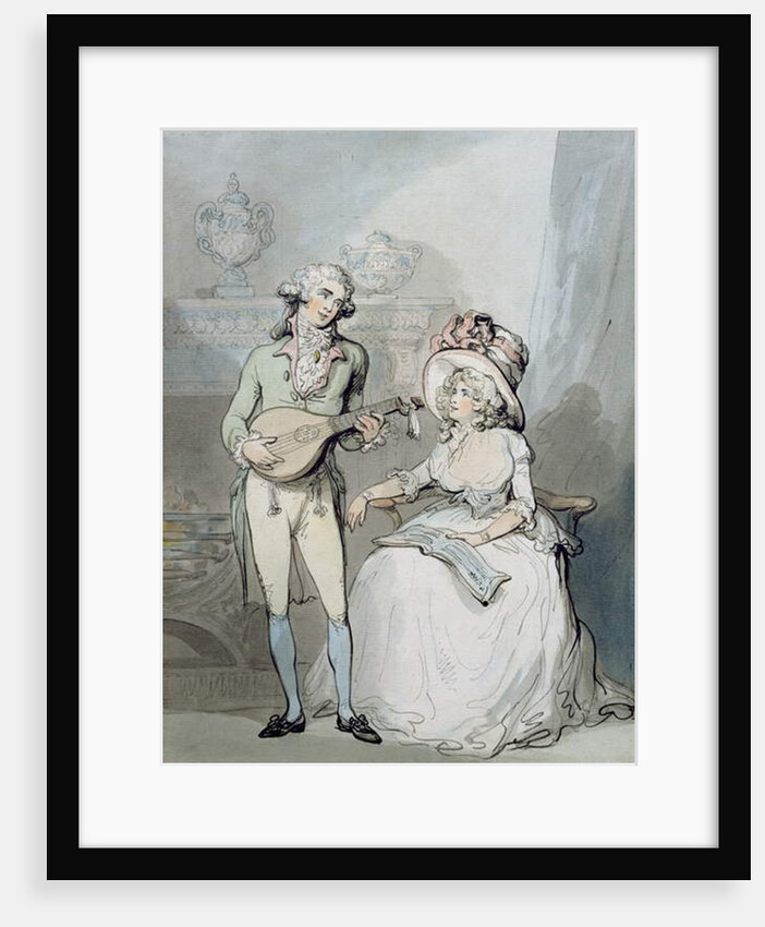 The Duet by Thomas Rowlandson