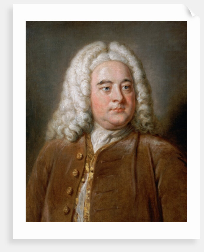 Portrait of George Frederick Handel by William of Bath Hoare