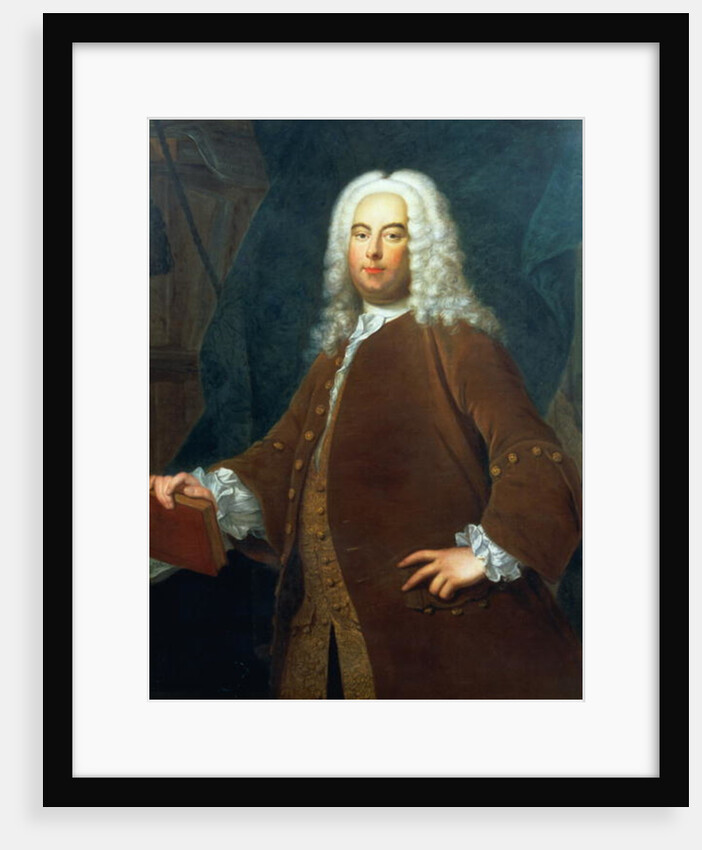 Portrait of George Frederick Handel c.1736 by Thomas (school of) Hudson