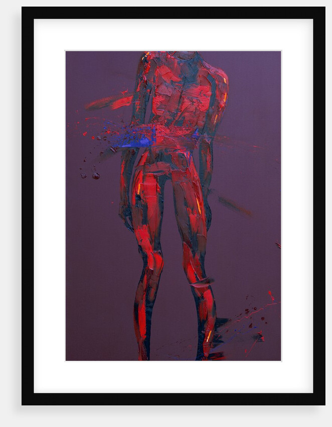 Jesus accepts His Cross - Station 2, 2005 by Penny Warden