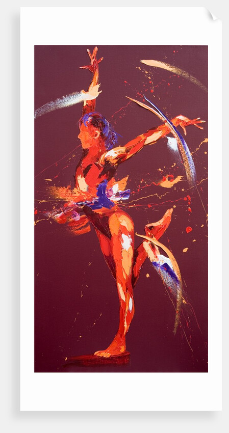 Gymnast Eight, 2011 by Penny Warden