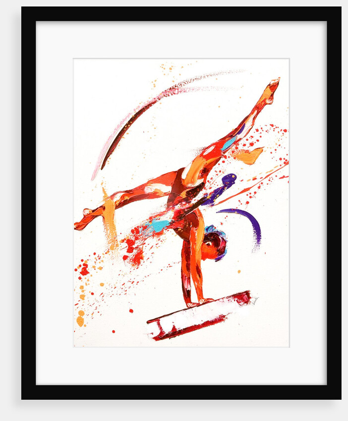 Gymnast One, 2010 by Penny Warden