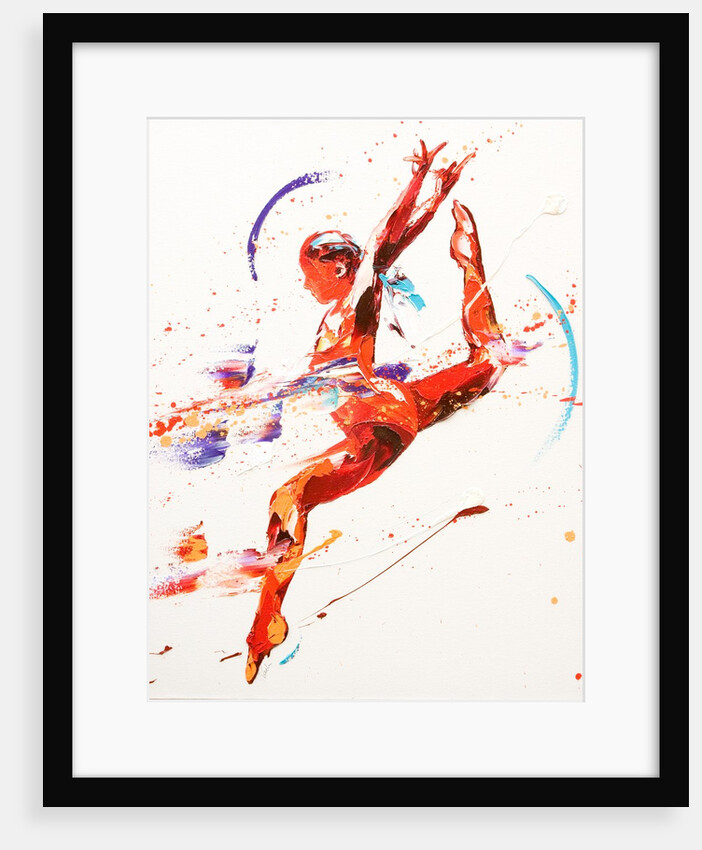 Gymnast Two, 2010 by Penny Warden