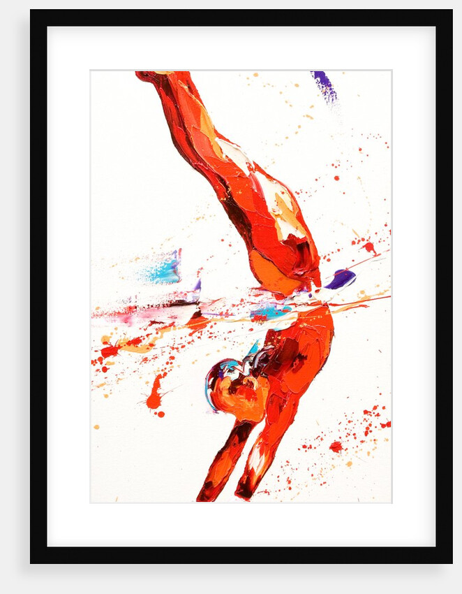 Gymnast Three, 2010 by Penny Warden