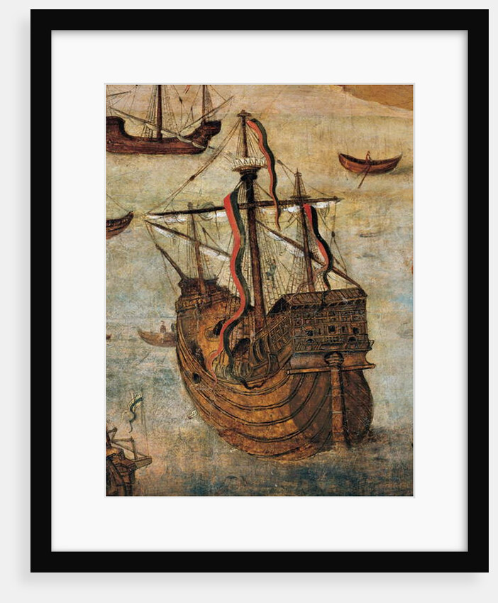 Spanish Caravel, 1531-36 by Alejo Fernandez