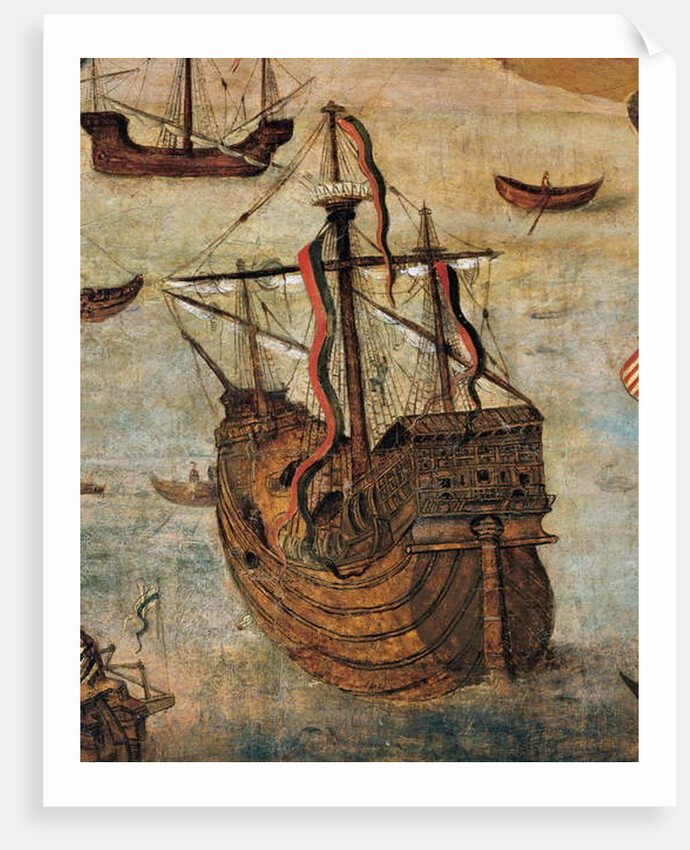 Spanish Caravel, 1531-36 by Alejo Fernandez