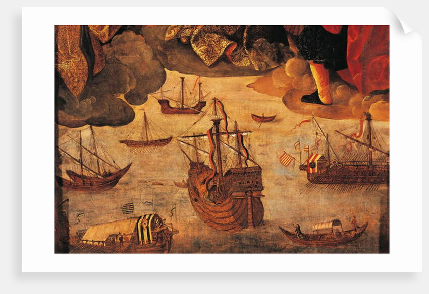 Spanish Caravel, 1531-36 by Alejo Fernandez