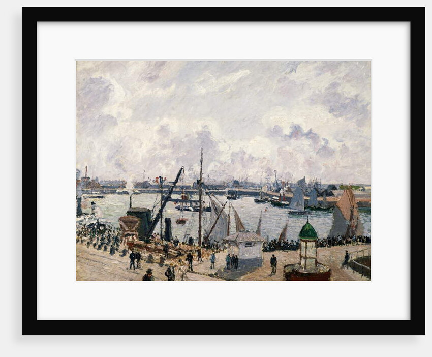 Le Quai de Southampton au Havre, 1903, by Camille Pissarro by Camille Pissarro