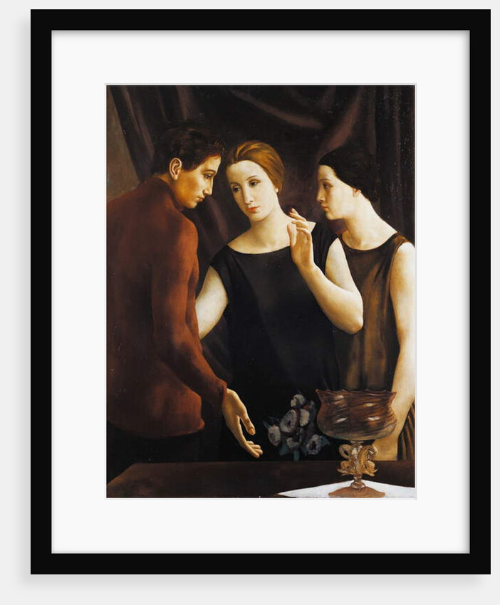 The Prodigal brother, 1924 by Ubaldo Oppi