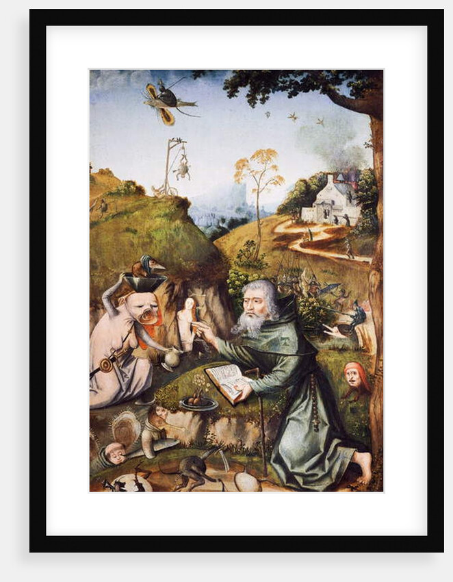 The Temptation of Saint Anthony by Hieronymus Bosch