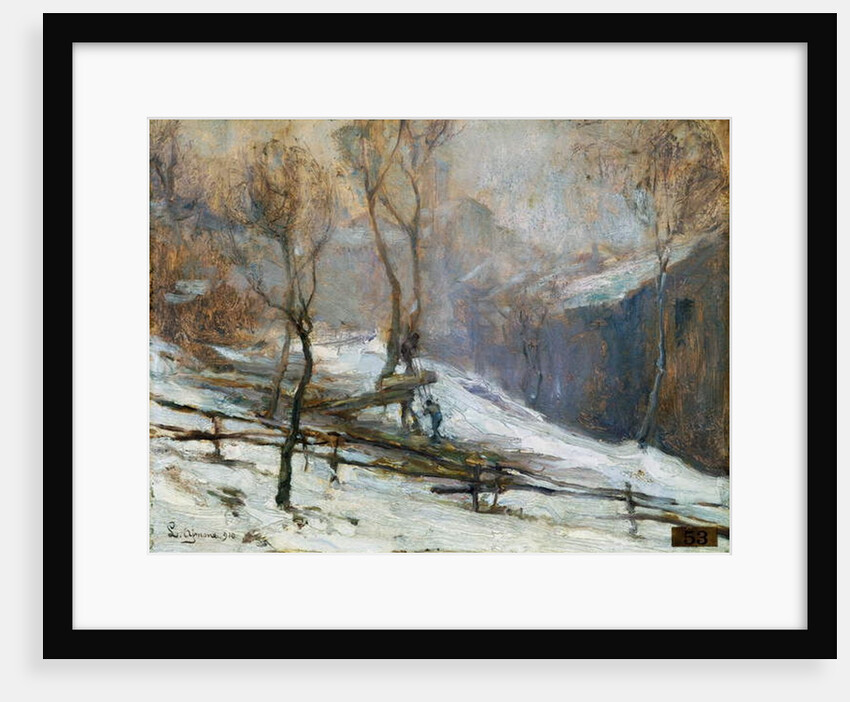 Snow, 1910 by Lidio Ajmone
