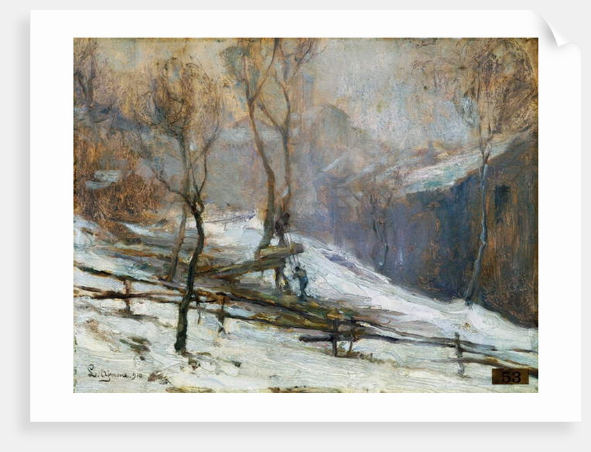 Snow, 1910 by Lidio Ajmone