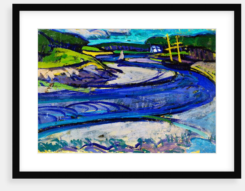 Canal in Britain by Gino Rossi