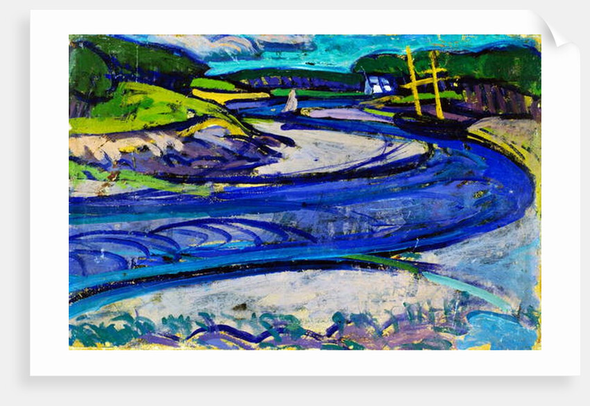 Canal in Britain by Gino Rossi