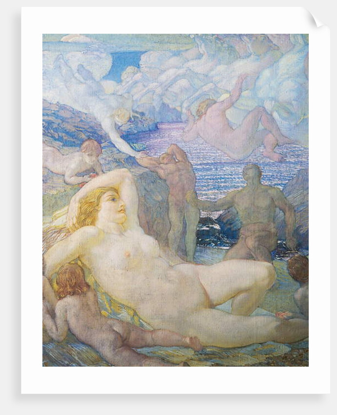 Aurora or Mater Matuta, 1907-1924 by Adolfo De Carolis