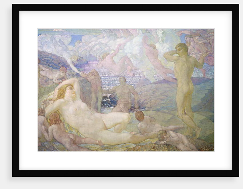 Aurora or Mater Matuta, 1907-1924 by Adolfo De Carolis