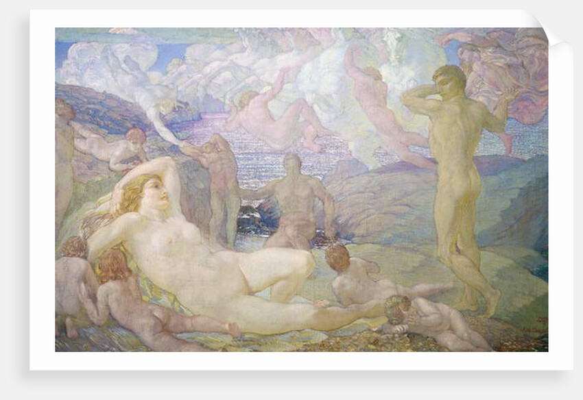 Aurora or Mater Matuta, 1907-1924 by Adolfo De Carolis