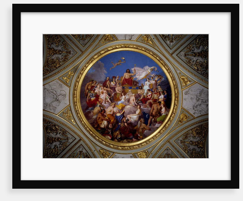 Olympus, Iliad Room, Palazzo Pitti by Luigi Sabatelli