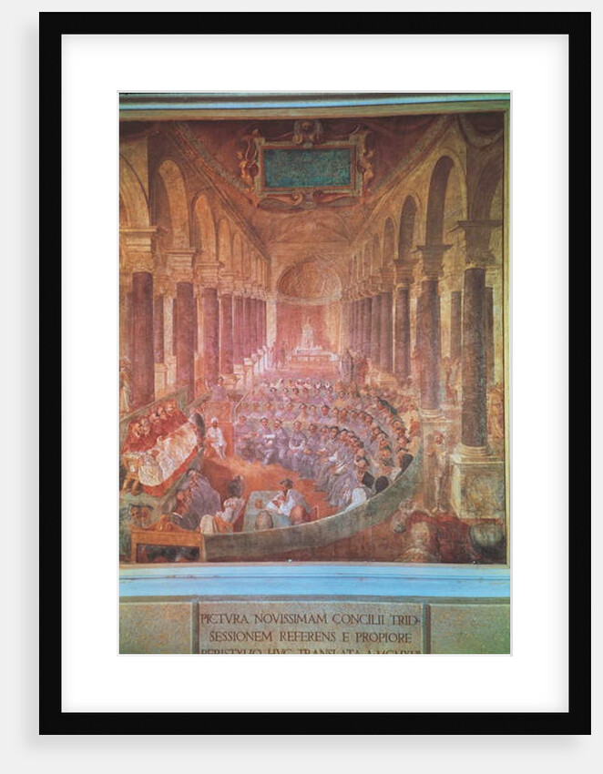 The Council of Trento by School Italian