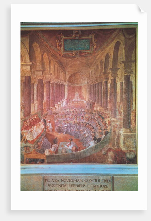 The Council of Trento by School Italian
