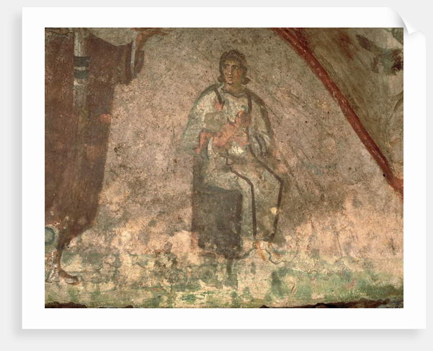 Mother and Child, Cubiculum of the Velatio by Roman