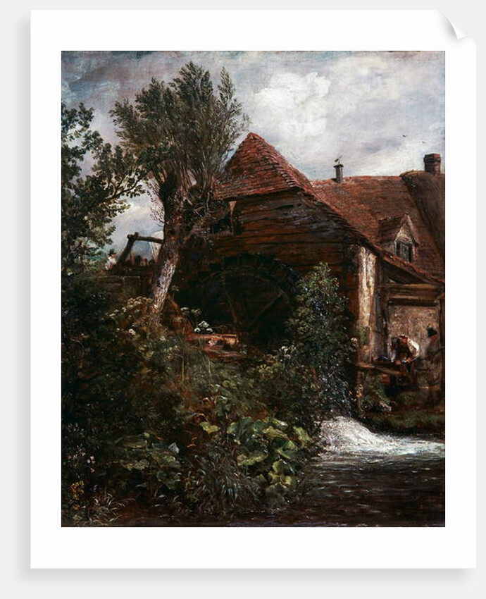 Gillingham Mill, Dorset, 1823-1827 by John Constable