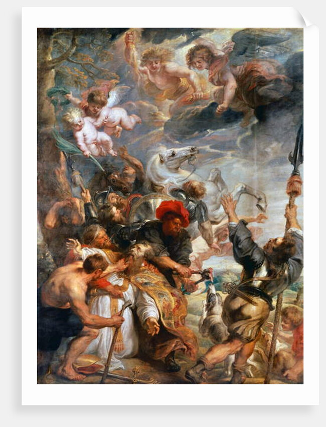 Martyrdom of St Livino by Peter Paul Rubens
