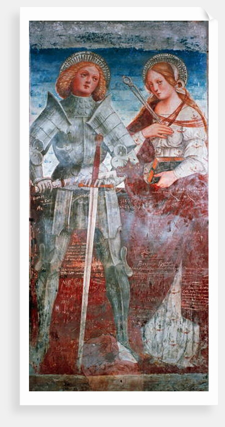 St Fermo and St Apollonia by Italian School