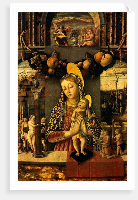 Madonna of the Passion, c.1460 by Carlo Crivelli