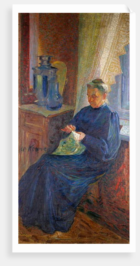 Portrait of Madame Sophie Popoff, 1906 by Umberto Boccioni