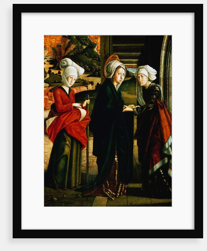 Visitation of Mary by Michael Pacher