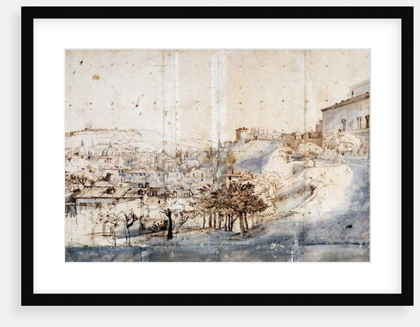 Villa Medici in Rome by Gaspar van Wittel