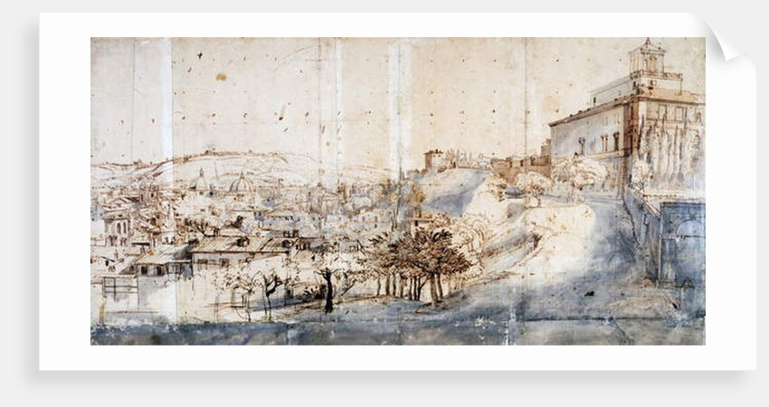 Villa Medici in Rome by Gaspar van Wittel