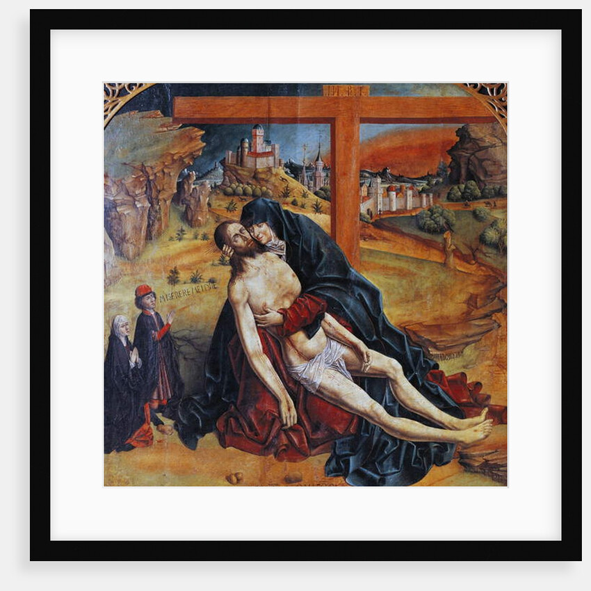 The Pieta, 1465-1470 by Fernando Gallego