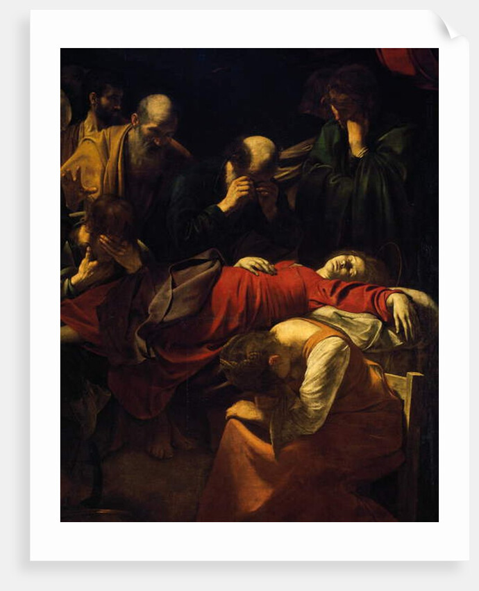 The Death of Virgin, 1601-06 by Michelangelo Merisi da Caravaggio