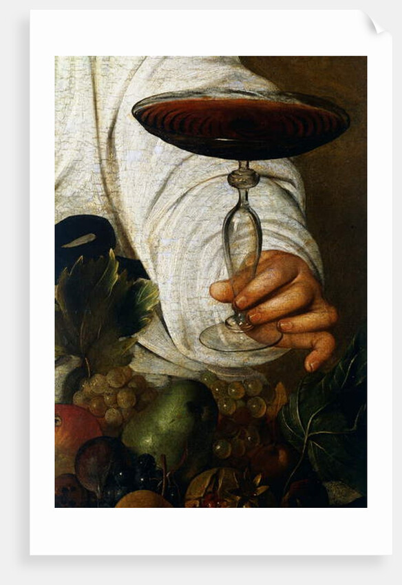 The Young Bacchus, c.1596 by Michelangelo Merisi da Caravaggio