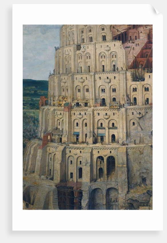 Tower of Babel, 1563 by Pieter the Elder Bruegel