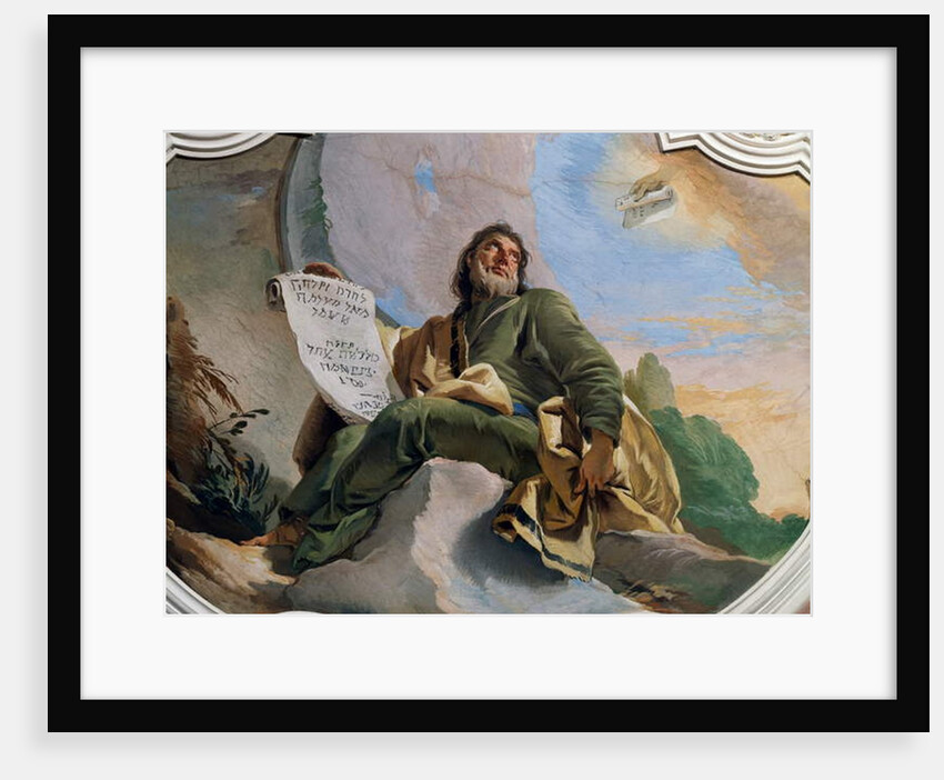 The prophet Ezekiel, detail, 1726-1729 by Giovanni Battista Tiepolo