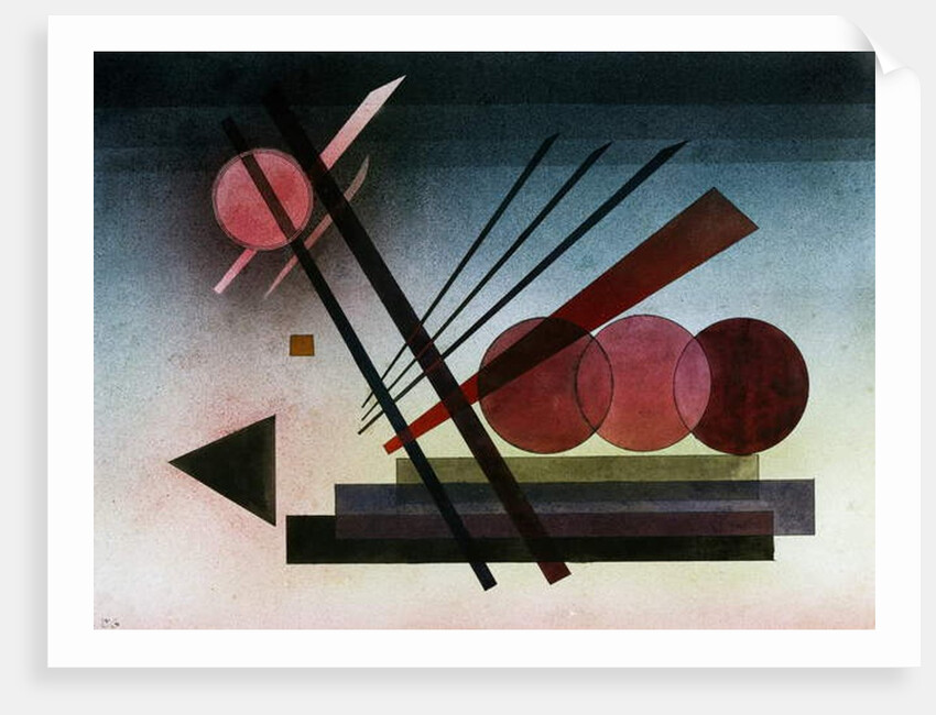 Schwebende Kraft, 1928 by Wassily Kandinsky