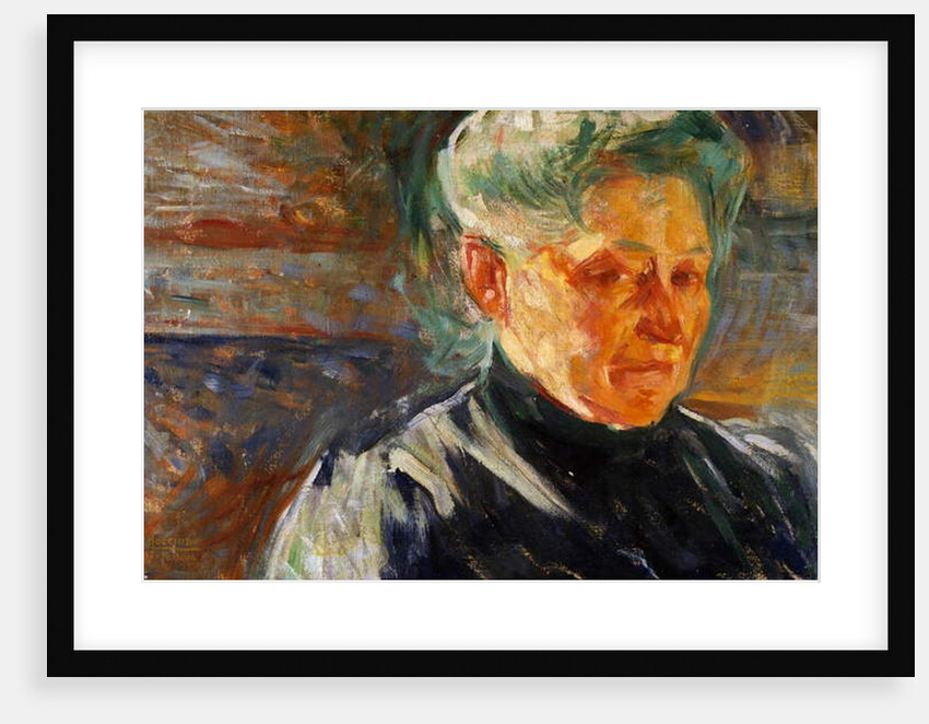 Portrait of Mother, 1907 by Umberto Boccioni