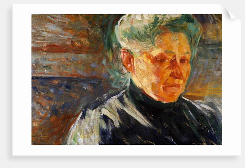 Portrait of Mother, 1907 by Umberto Boccioni