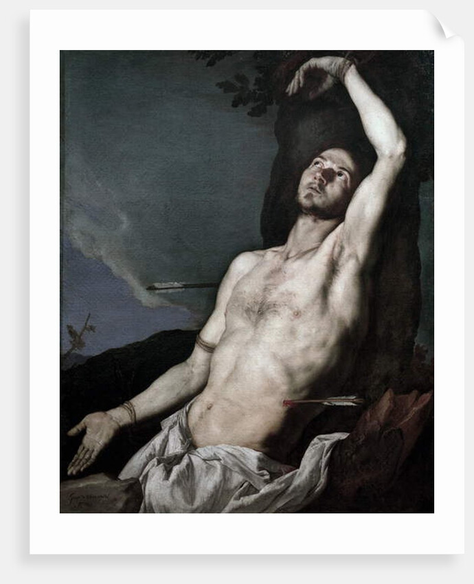St Sebastian, 1651 by Jusepe de Ribera