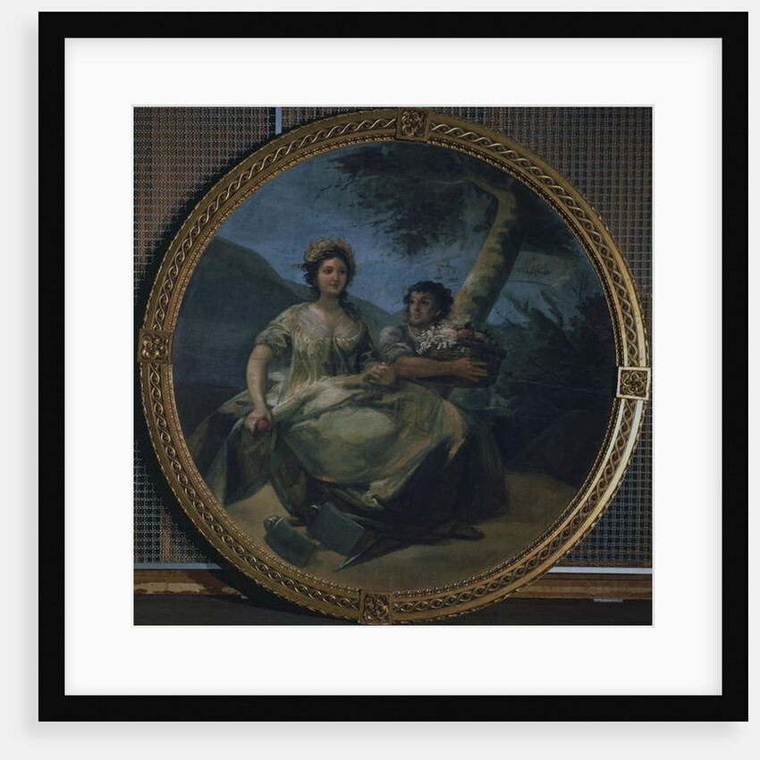Allegory of agriculture, c.1805 by Francisco Jose de Goya y Lucientes