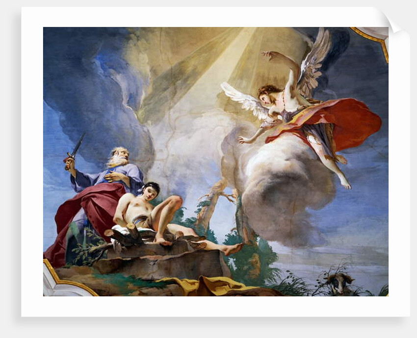 The Sacrifice of Abraham, detail, 1726-1729 by Giovanni Battista Tiepolo