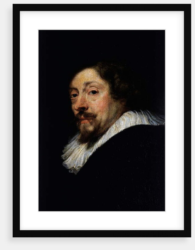 Self portrait, detail, c.1638 by Peter Paul Rubens